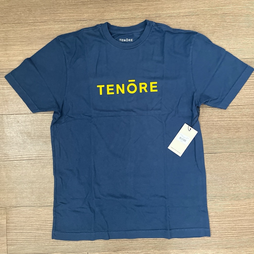 Tenore Flock Logo Blue T-Shirt for Men
Brand new size M